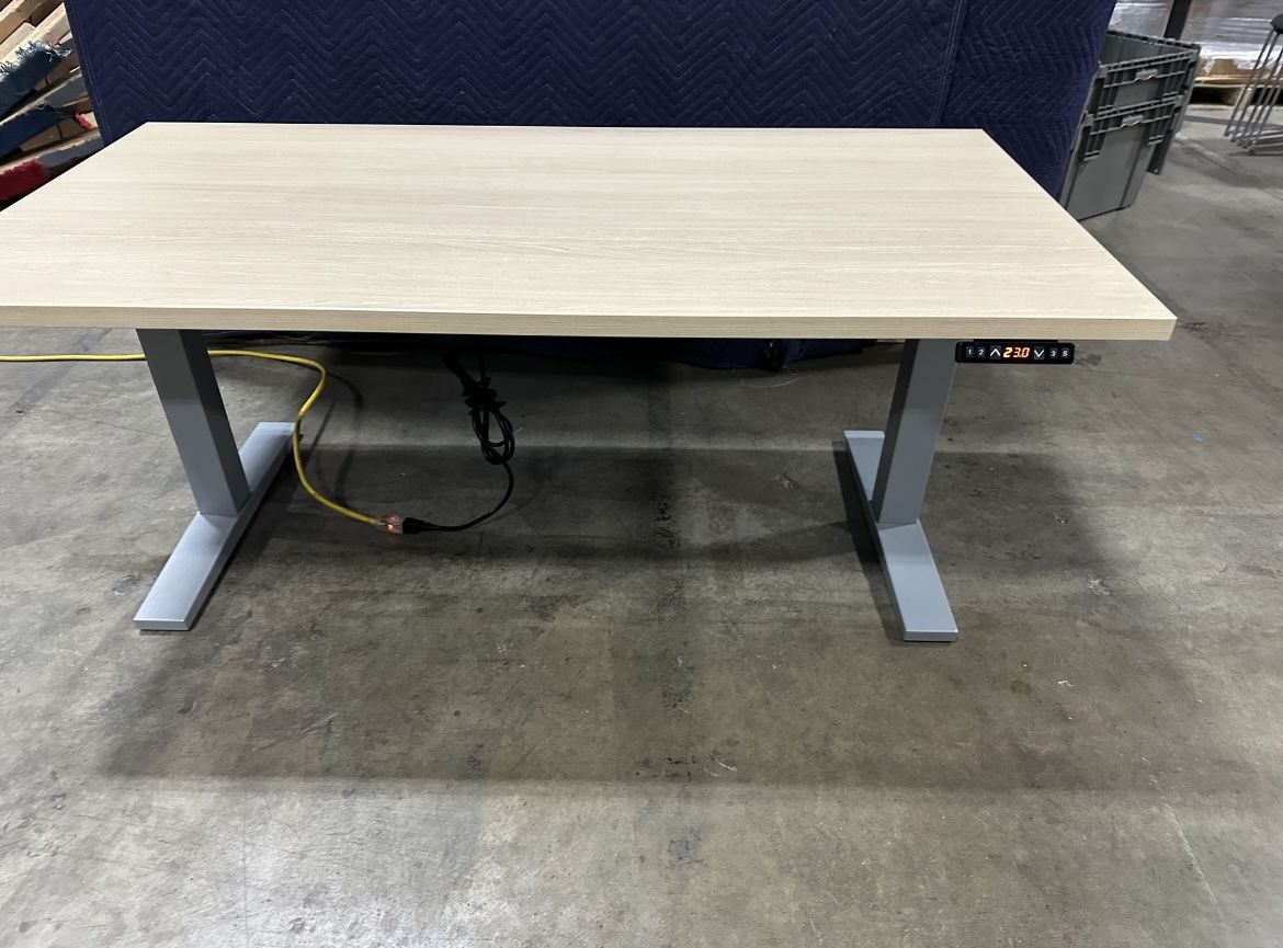 JRB Studio/ Herman Miller 60” Standing Desks! Electric Height Adjustable Sit Stand Desk! We Also Have Herman Miller Chairs And Monitor Arms!