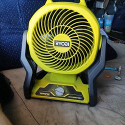 Ryobi Fan Whisper Series Hybrid 