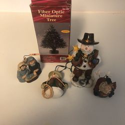 Cowboy Snowmen And Other Ornaments