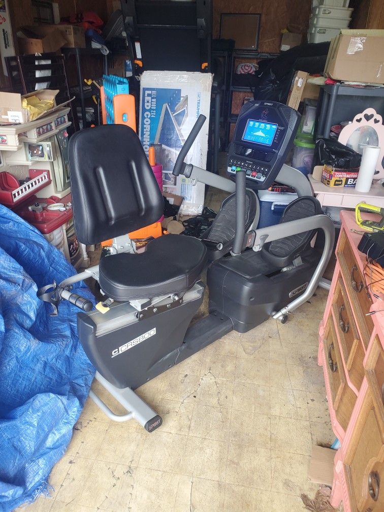 Spirit CRS800 Recumbent Stepper Nustep 