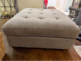 Gray Ottoman