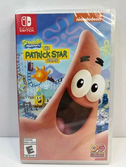 The Patrick Star Game for Nintendo Switch BRAND NEW SEALED