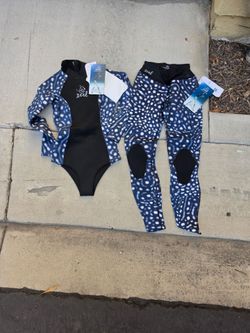 Wetsuit Mens And Women, leash, booties