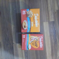 Delectables Lickable Treat Stew And Squeeze Up 