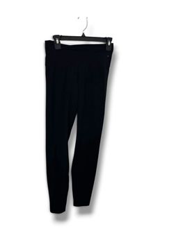 Black High‑Rise Leggings – Size XL – No Brand Listed