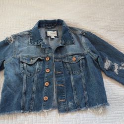 Women’s Jean Jacket Size SM- Forever 21