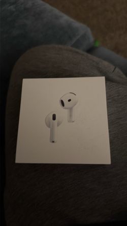 Apple AirPods 4’s Wireless Earbuds Box with active noise cancellation.