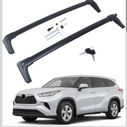 Toyota highlander roof rack cross bars