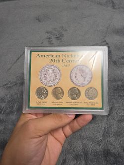American Nickels of the 20th Century Coin Set