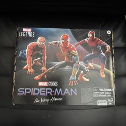 FOR SALE: Spider-Man No Way Home Marvel Legends 3-Pack (Multiverse Edition)