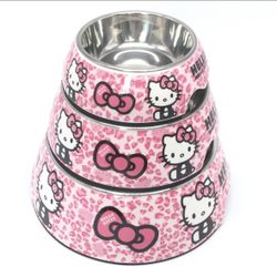Hello Kitty Pets Bowl Pink Just 1 Bowl 