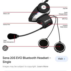 Sena 20s Helmet Bluetooth Sound System 