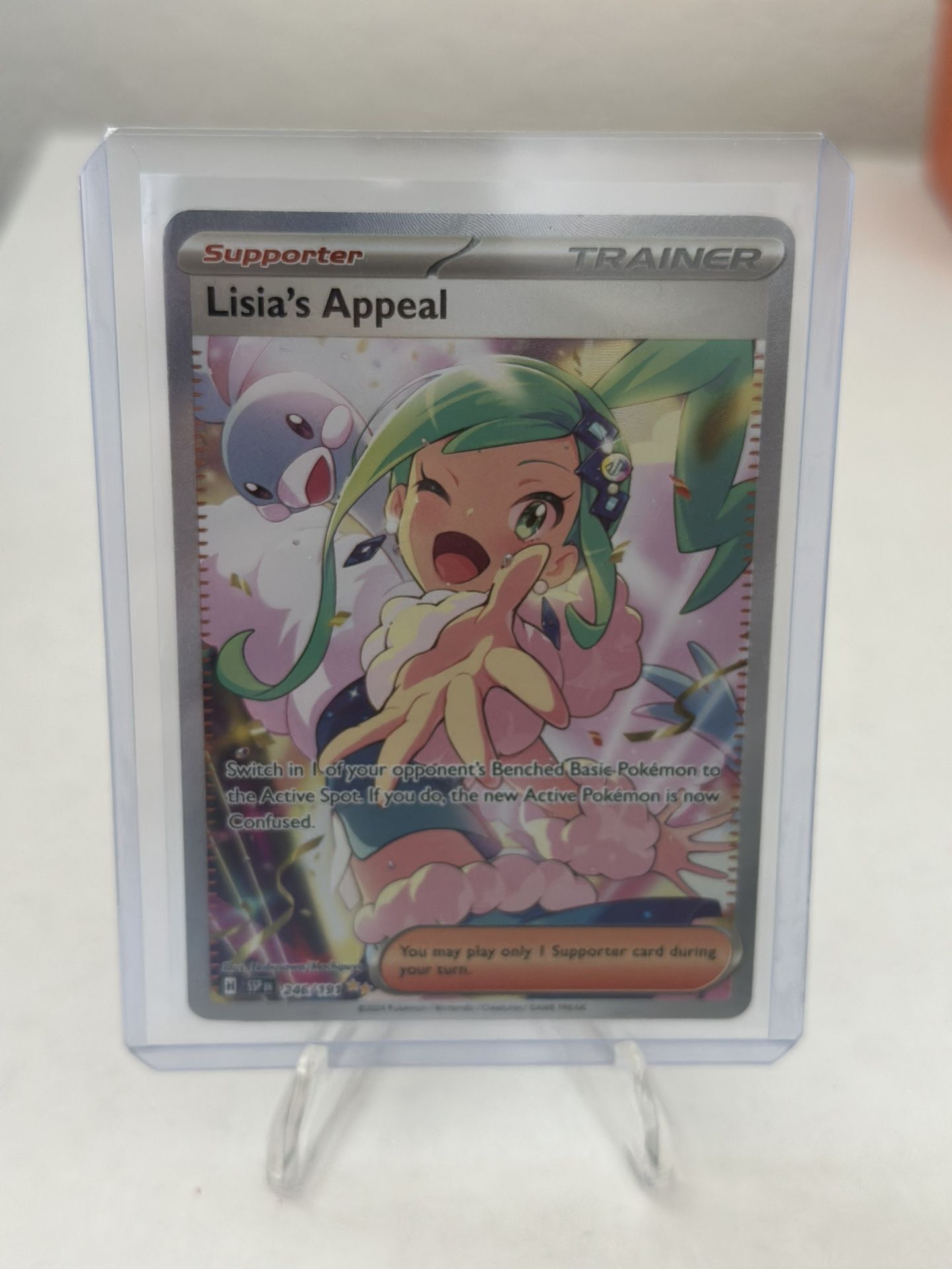 Pokemon TCG - Lisia’s Appeal 246/191 Surging Sparks Holo - $50