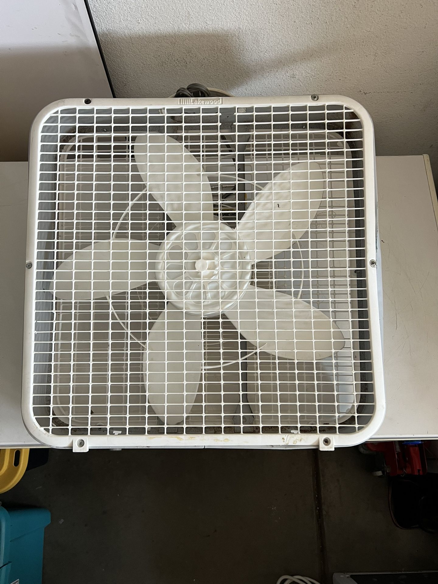 Plastic White  Fan