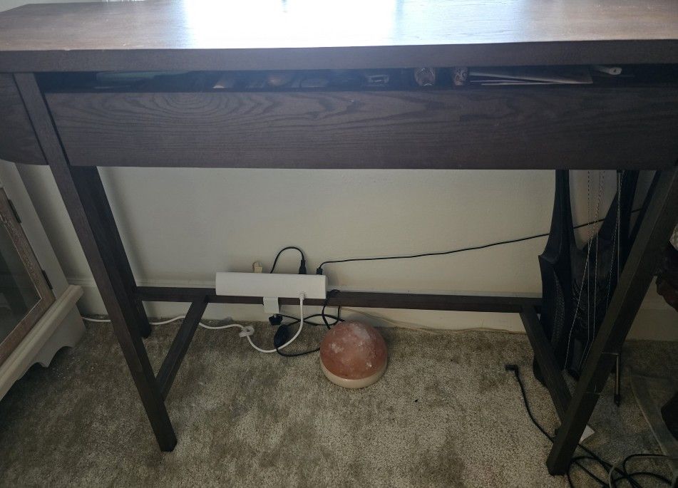 West Elm Console Table With Drawer, Some Cosmetic Damage