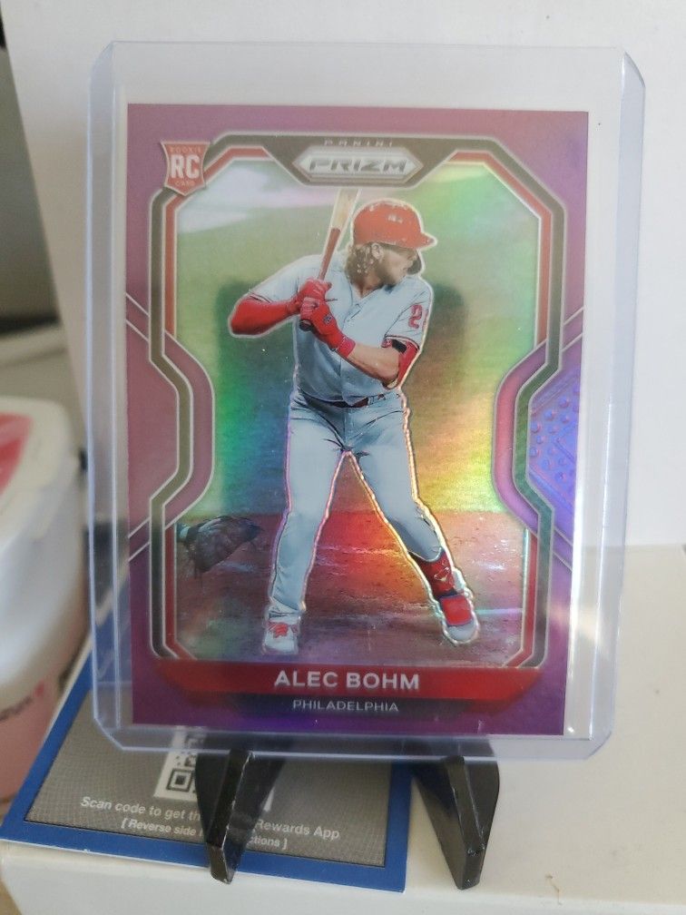 Phillies Alec Bohm Rookie Refractor Card