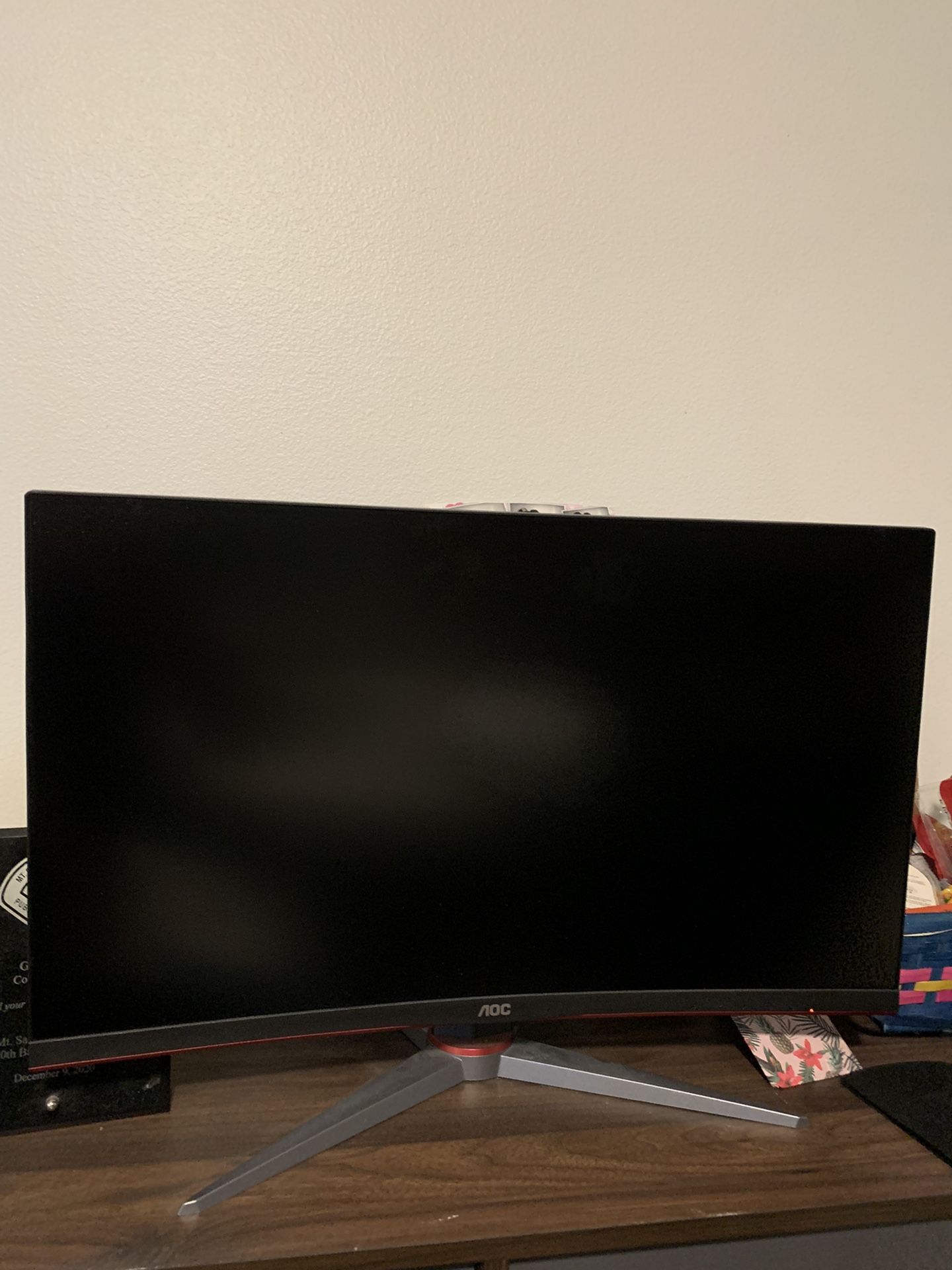 AOC G2 Series LED Curved Monitor 27”