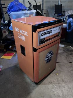 Official PBR/Orange Amp Mini Fridge