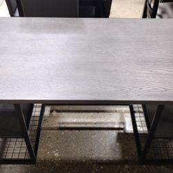 Industrial Modern Rustic Storage Desk(New)