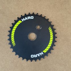 Old School bmx Sprocket Haro 36T Chainring Steel BMX Pulled Off New Bike