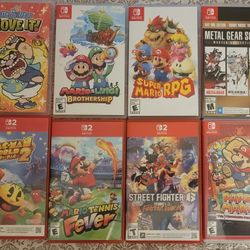Nintendo Switch 1 And 2 Games