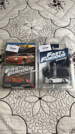 Hot Wheels F&F Furious 94 Toyota Supra & Brian O'Conner Series 1994 94 Toyota Supra Orange
