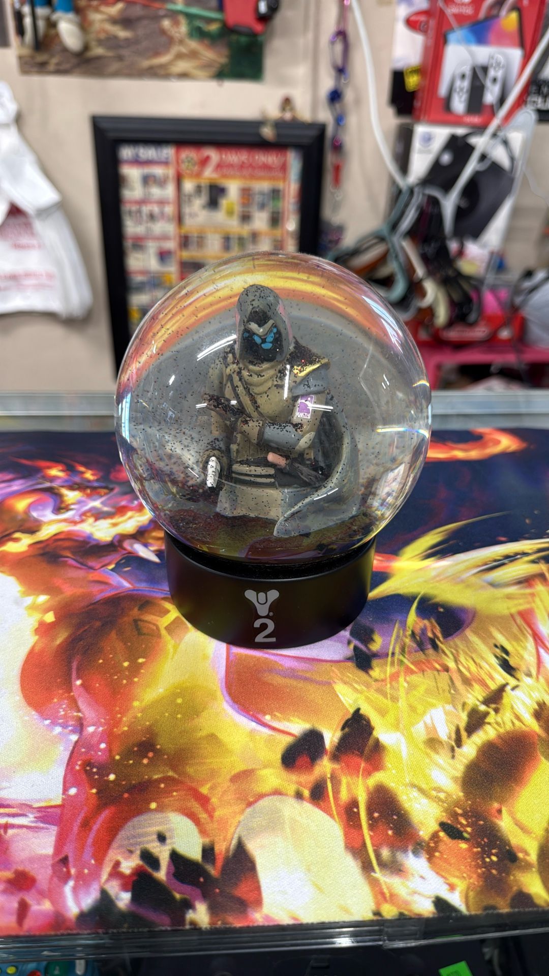 Destiny 2 Limited Edition Cayde-2 Snow Globe
