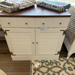 Refinished Vintage Ethan Allen Baumritter Cabinet Solid Maple