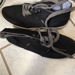 Zapatos Vans Negros Size 8