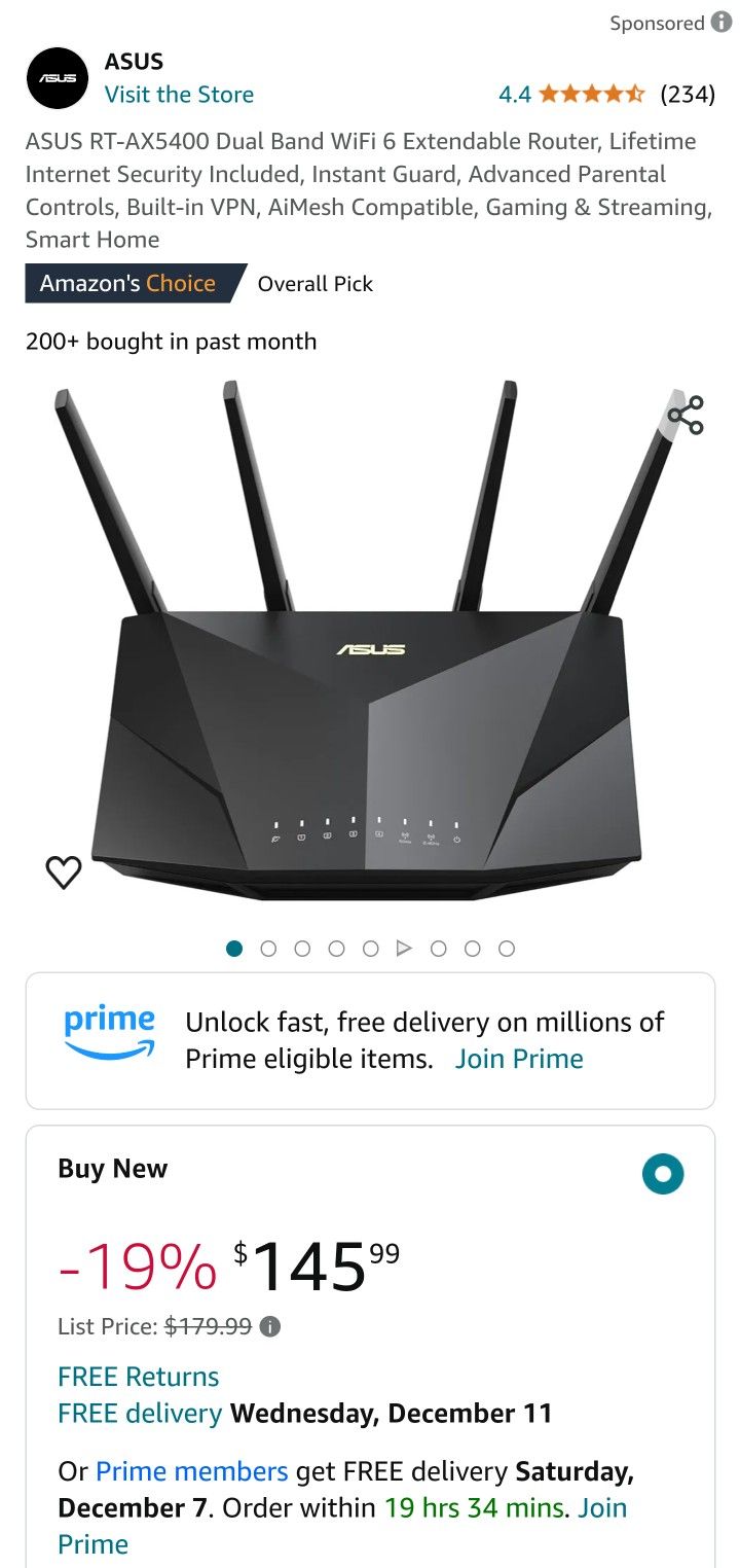Brand NEW SEALED Wiresless Router. Priced To Sell!
