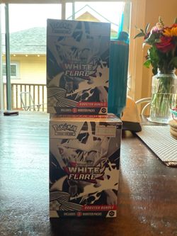 White Flare Booster Bundles Pokemon
