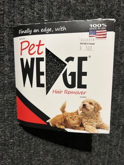 NEW IN PKG PET WEDGE PET HAIR REMOVER