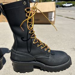 Nickâs Wildland Fire Boots