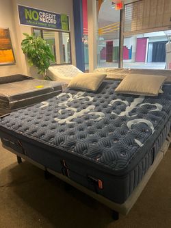 🔥Stearns & foster lux estate eurotop king adjustable set $1700🔥