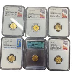Lot of 10 $5 Gold Eagles Better Dates And Makers