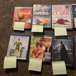 DVD And Blue Ray Movies