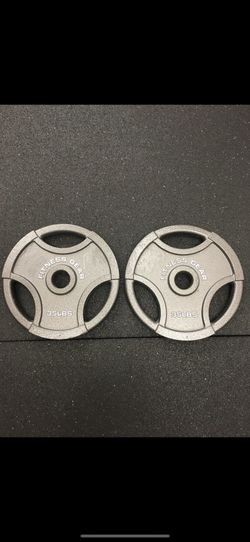Fitness Gear Olympic Weight Plates (35#x2=$70)