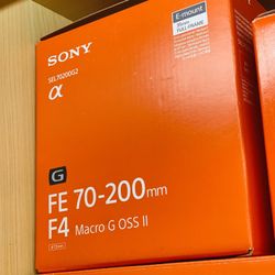 Sony FE 70-200mm F4 Macro G OSS II