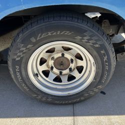 14” Chrome Wheels 6lug