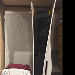 PlayStation 5 with disc, and 3 controllers and charging unit