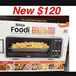 New  in box ninja digital pro air fryer oven  $120  cash only pick up east Palmdale 