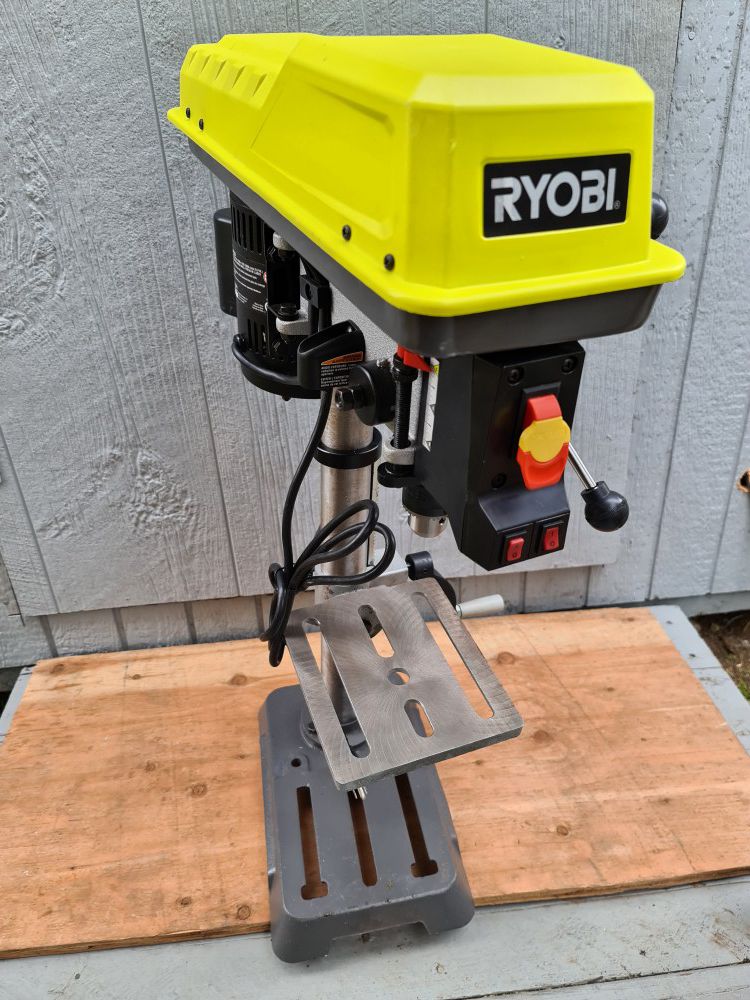 Ryobi 10 in. Drill Press with EXACTLINE Laser Alignment System
