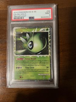2010 CELEBI HOLO PSA 9