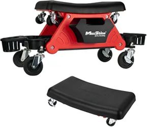 Maxshine 2-in-1 Modular Detailing Creeper Seat with Cushion 