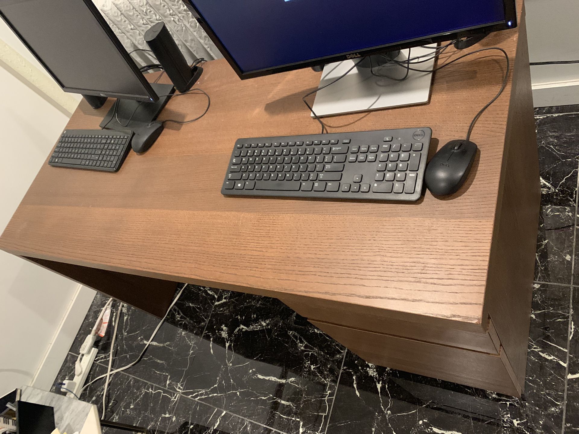 Ikea desk cracked corner