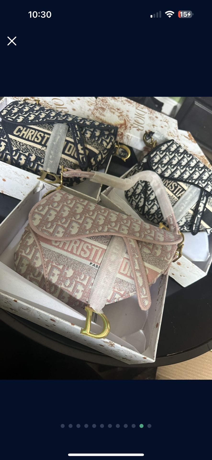 Dior Saddle Bags
