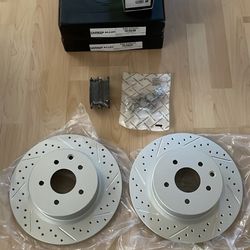 Rear Rotors Brake Pads Infiniti Nissan