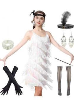 women's 1920s flapper costume