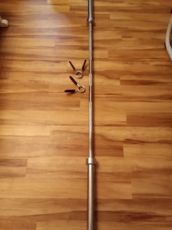 Olympic weightlifting bar