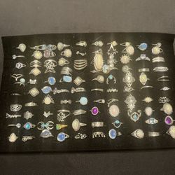 Beautiful Faux Rings all Sizes & Colors for you or Someone Special (Buy One Get One Free)